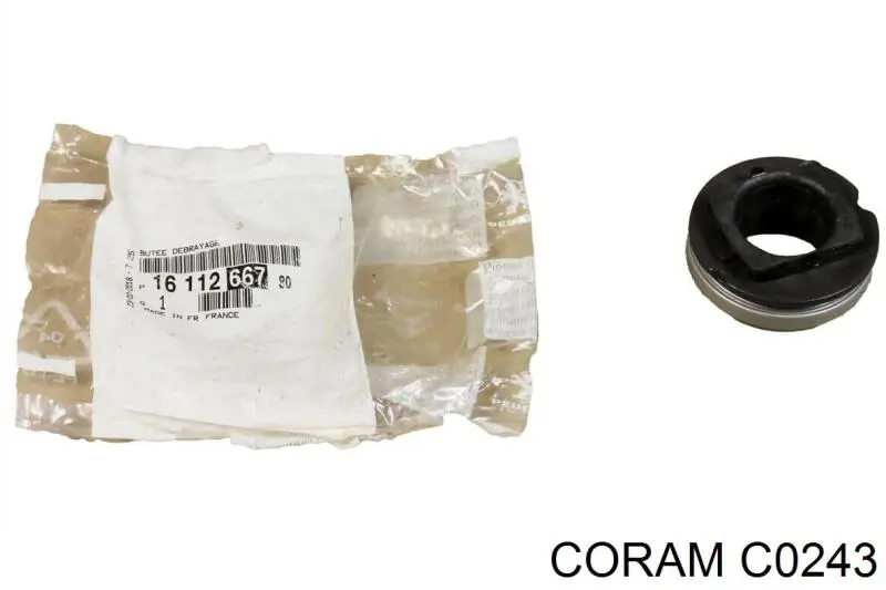 Вижимний підшипник C0243 Coram
