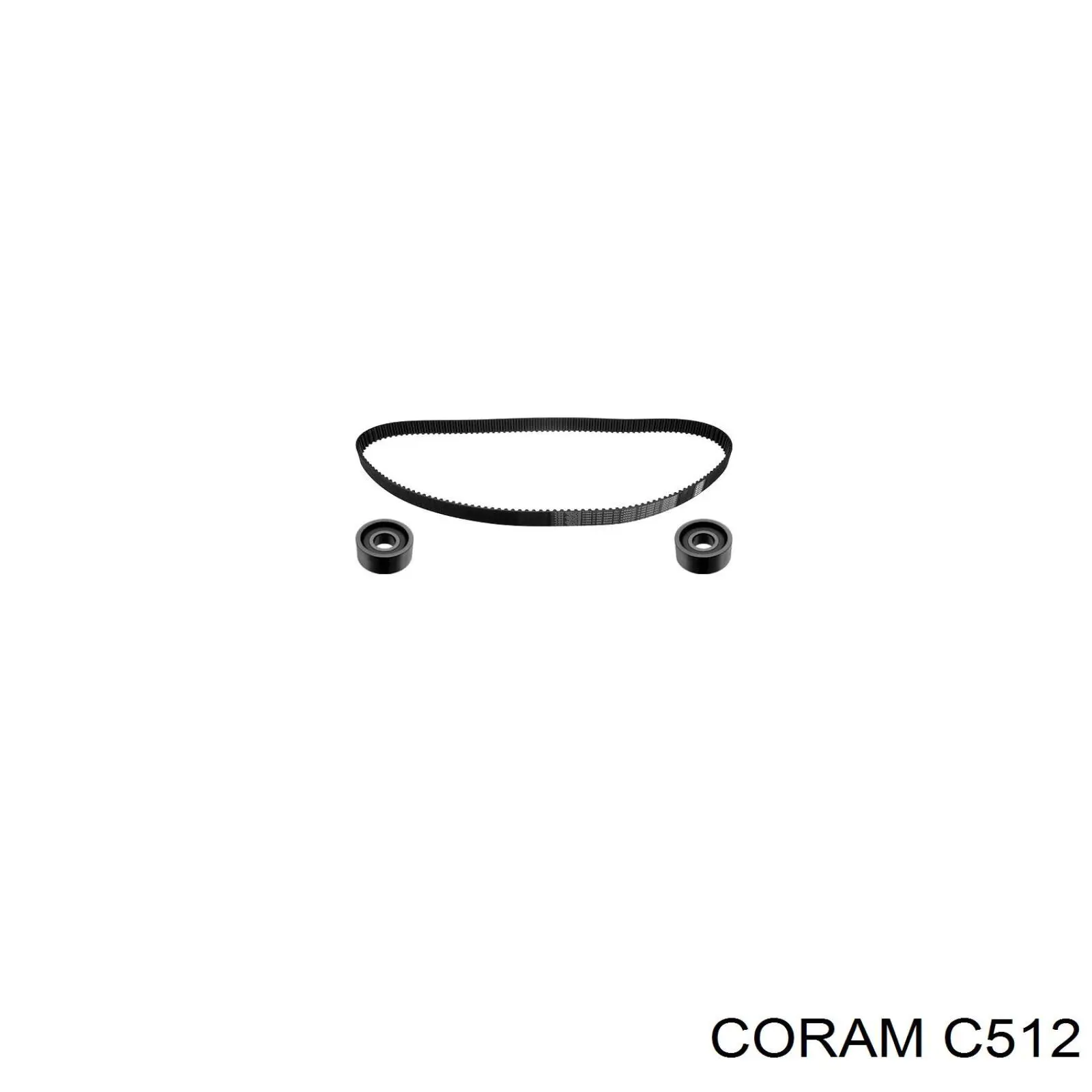 C512 Coram ролик ременя грм, паразитний