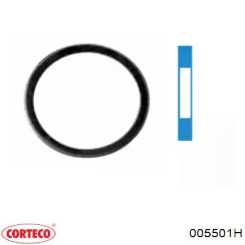 005501H Corteco прокладка натягувача ланцюга грм