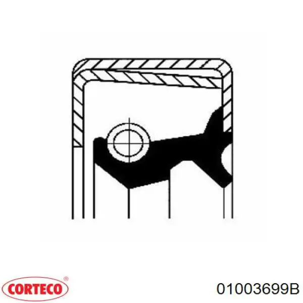 Сальник задньої маточини ZF Parts 0734309029 ціна, від 14.56 USD