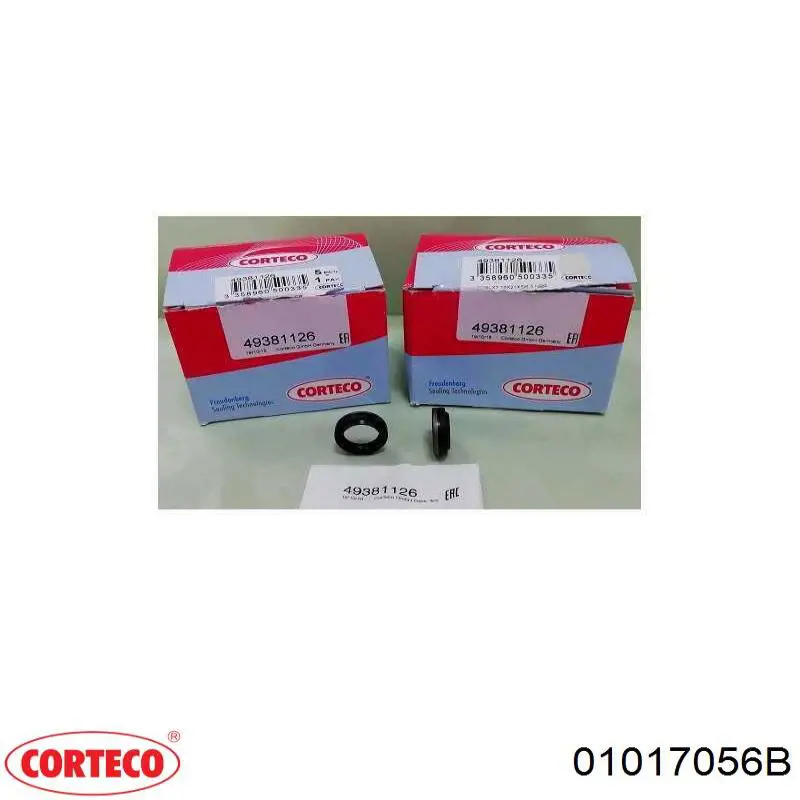 Сальник хвостовика моста заднього  Corteco 01017056B