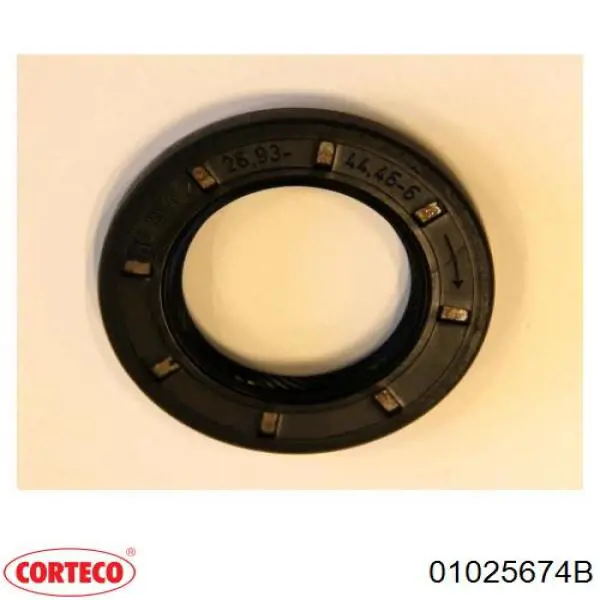 Сальник АКПП/КПП, вхідного/первинного валу 01025674B Corteco