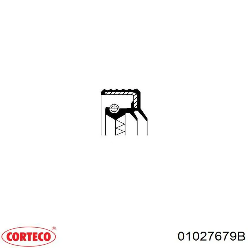 Сальник півосі переднього моста Corteco 01027679B ціна, від 3.03 USD