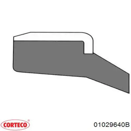 01029640B Corteco Сальник рульового редуктора