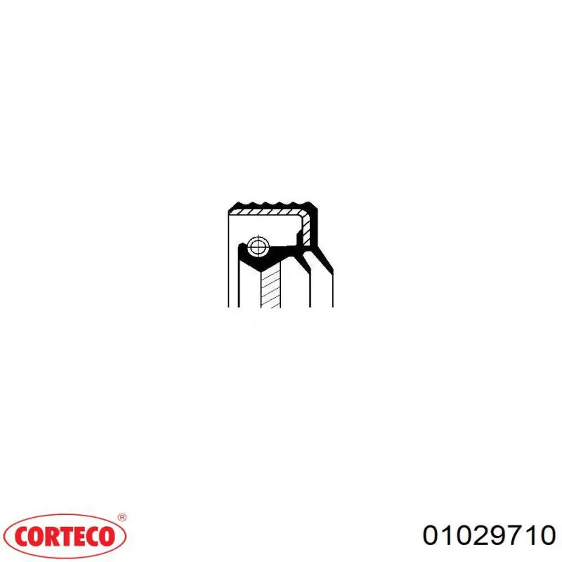 Сальник редуктора заднього моста Corteco 01029710 ціна, від 27.98 USD