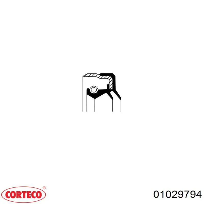 Сальник півосі переднього моста Corteco 01029794 ціна, від 8.39 USD