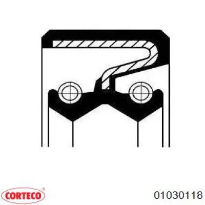 Сальник куліси перемикання передач 01030118 Corteco