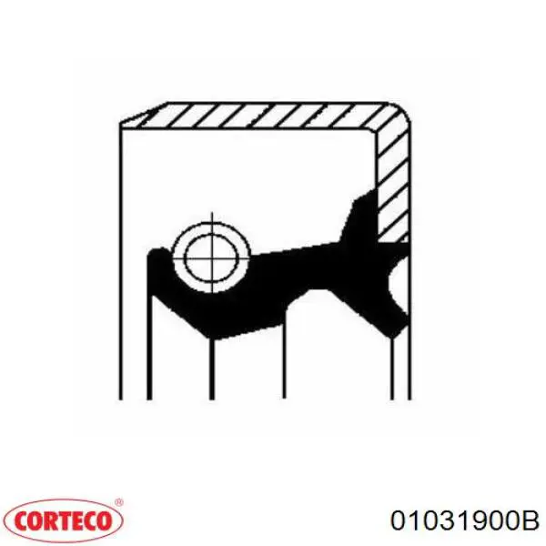 Ущільнювальне кільце, універсальне Corteco 01031900B ціна, від 19.92 USD