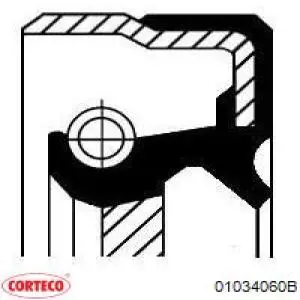 Сальник АКПП/КПП, вхідного/первинного валу Corteco 1034060 ціна, від 5.38 USD