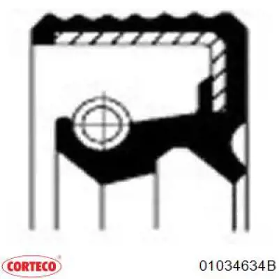 Сальник масляної помпи Corteco 01034634B ціна, від 53.05 USD