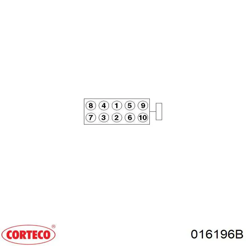 Болт головки блока циліндрів, ГБЦ Corteco 016196B ціна, від 13.59 USD
