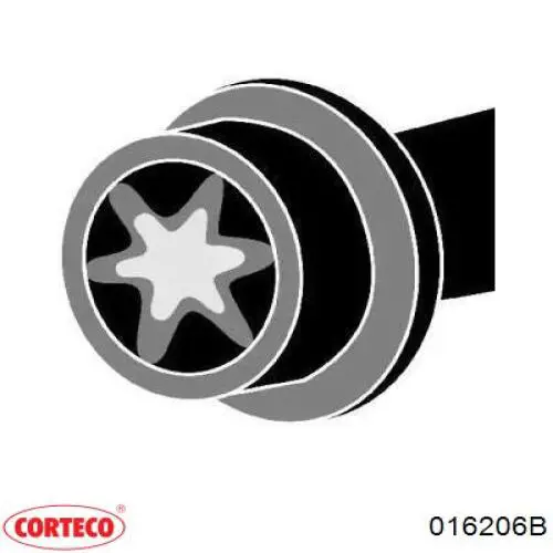 016206B Corteco Болт головки блока цилиндров (Ком-кт, под звездочку)