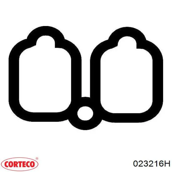 023216H Corteco прокладка впускного колектора
