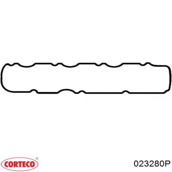 Прокладка клапанної кришки двигуна, верхня 023280P CORTECO