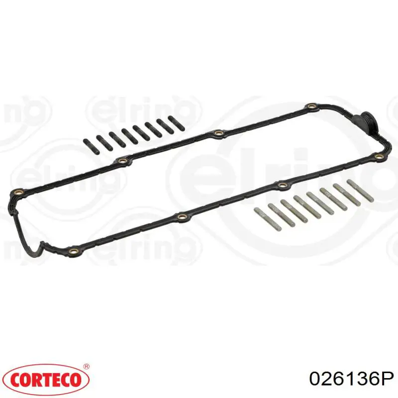 Прокладка клапанної кришки двигуна, комплект Corteco 026136P ціна, від 14.96 USD