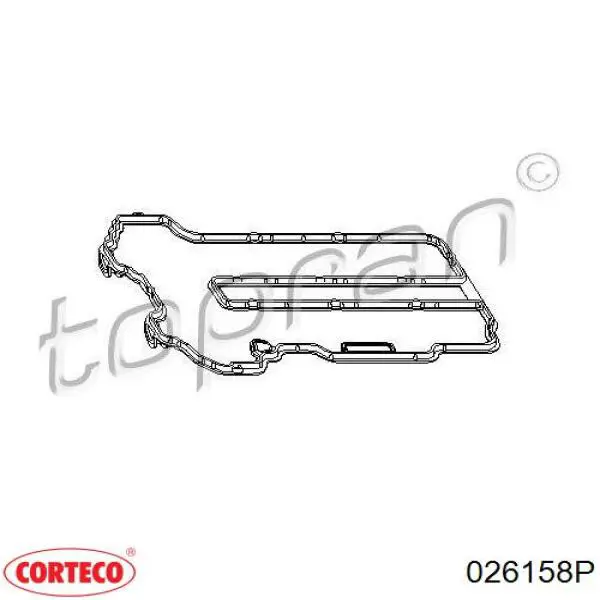 Прокладка клапанної кришки двигуна Corteco 026158P ціна, від 9.87 USD