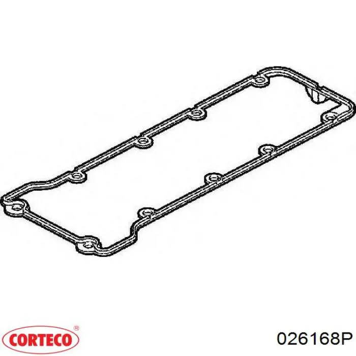 Прокладка клапанної кришки двигуна Corteco 026168P ціна, від 8.48 USD