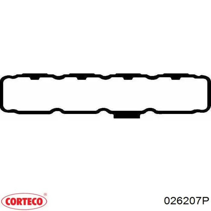 Прокладка клапанної кришки двигуна, права Corteco 026207P