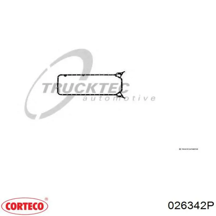Прокладка піддону картера двигуна Corteco 026342P ціна, від 10.38 USD