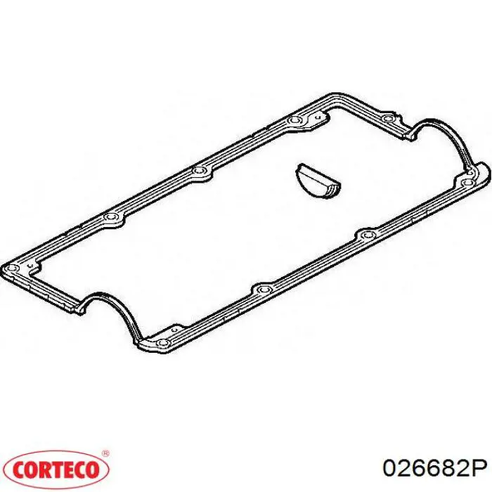 Прокладка клапанної кришки двигуна Corteco 026682P ціна, від 12.45 USD