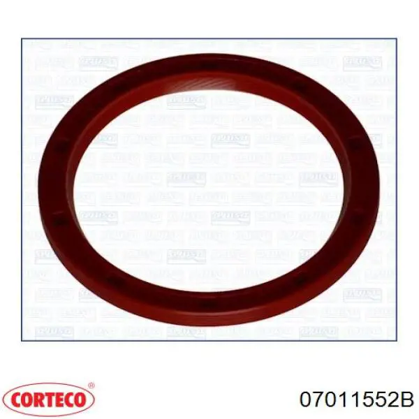 Сальник колінвала двигуна, задній Corteco 07011552B ціна, від 6.71 USD