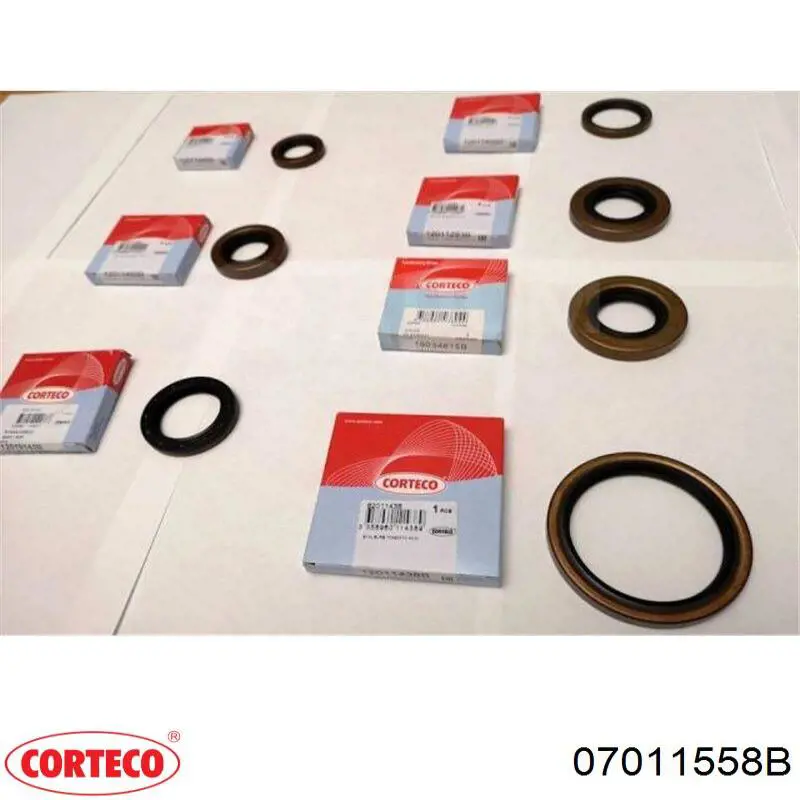 Сальник задньої маточини Corteco 07011558B ціна, від 2.42 USD