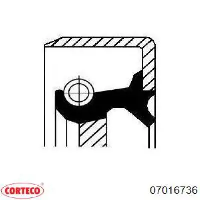 Сальник хвостовика редуктора заднього моста Corteco 07016736 ціна, від 24.67 USD
