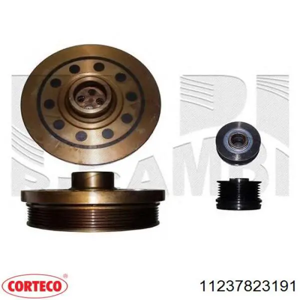 Шків колінвала (демпфер ) Corteco 11237823191 ціна, від 132.76 USD