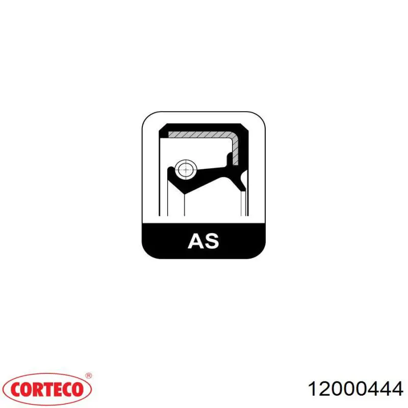 Сальник куліси перемикання передач Corteco 12000444 ціна, від 4.23 USD