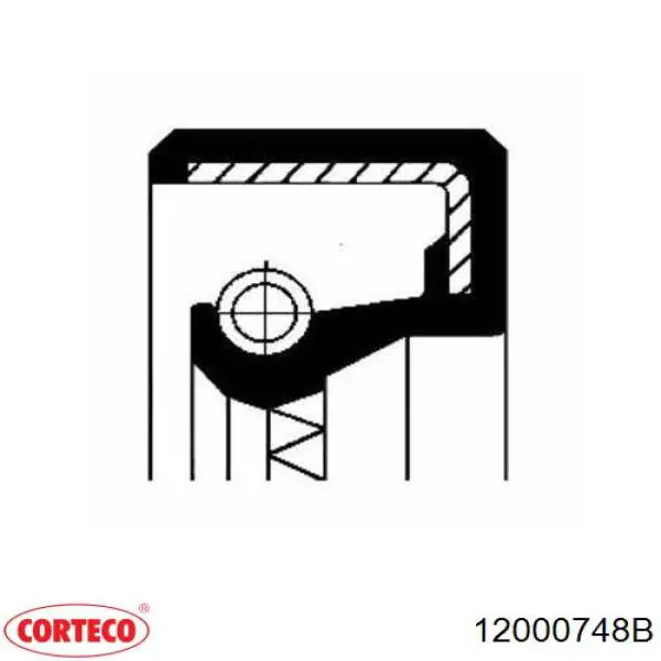  Corteco 12000748B ціна, від 7.76 USD