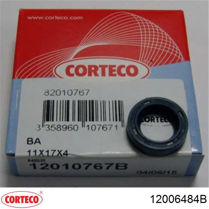 Сальник хвостовика 12006484B Corteco