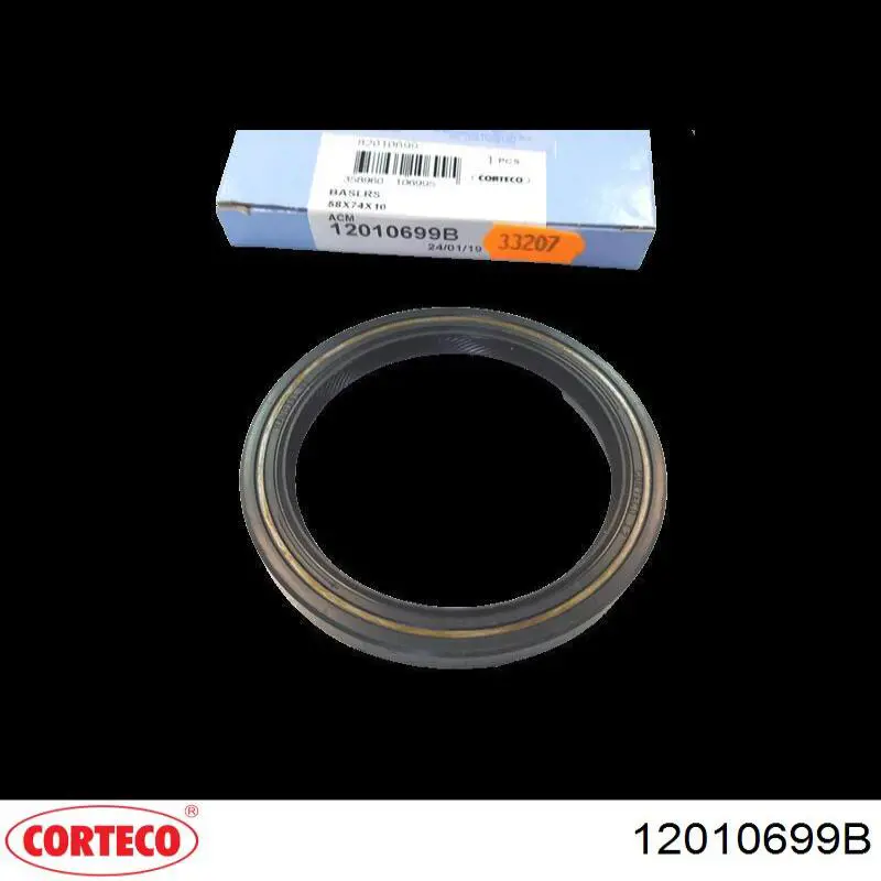 Купити 12010699B Corteco Сальник распредвала двигуна, задній