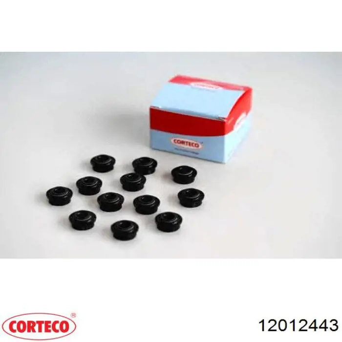 12012443 Corteco сальник клапана (маслознімний, впуск/випуск)