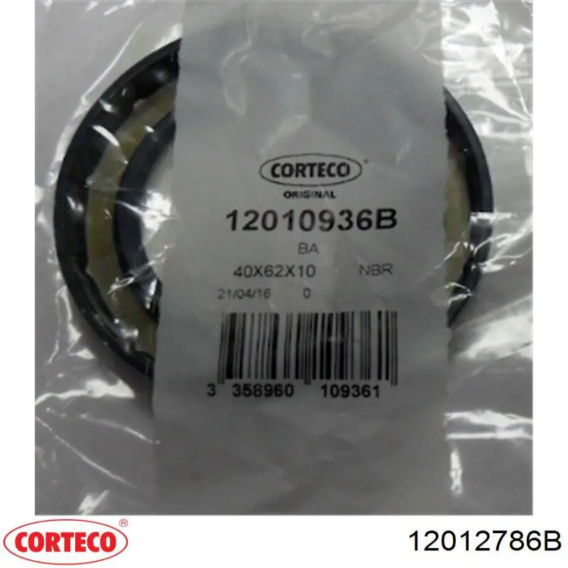 Ущільнювальне кільце, універсальне Corteco 12012786B ціна, від 16.02 USD