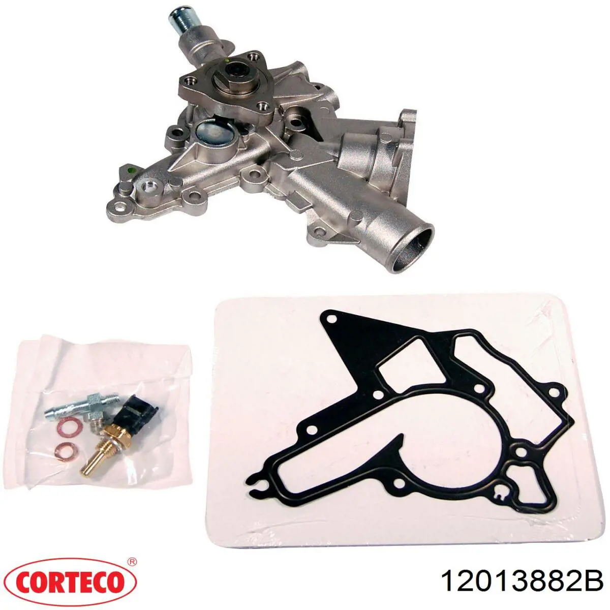 Сальник колінвала двигуна, задній Corteco 12013882B ціна, від 7.47 USD