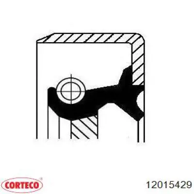 Сальник колінвала двигуна, задній Corteco 12015429 ціна, від 7.31 USD