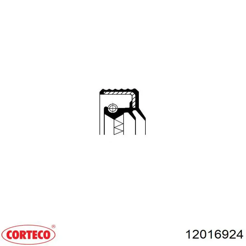 Сальник АКПП/КПП, вхідного/первинного валу Corteco 12016924 ціна, від 4.06 USD
