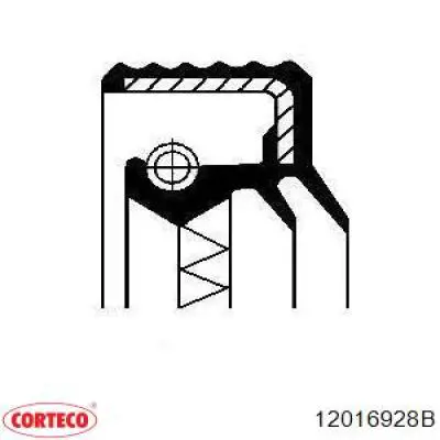 12016928B Corteco сальник редуктора переднього моста