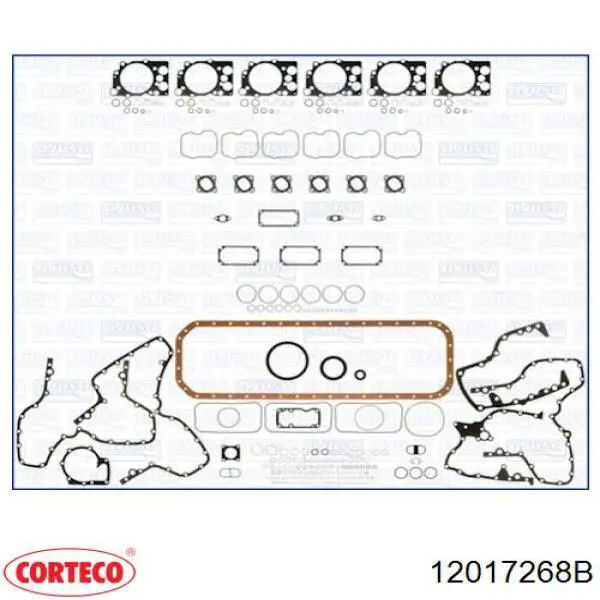 Ущільнювальне кільце, універсальне Corteco 12017268B ціна, від 22.52 USD
