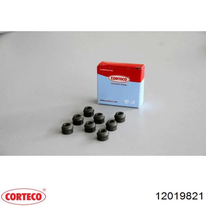 12019821 Corteco сальник клапана (маслознімний, впуск/випуск, комплект на мотор)