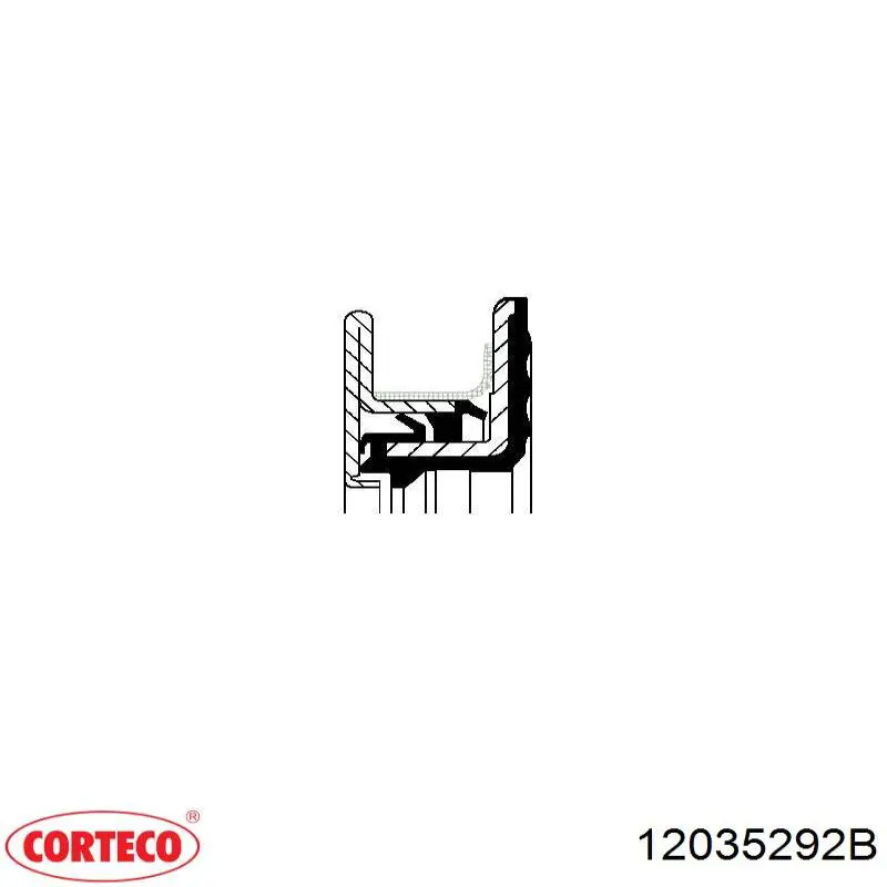 Ущільнювальне кільце, універсальне Corteco 12035292B ціна, від 4.40 USD