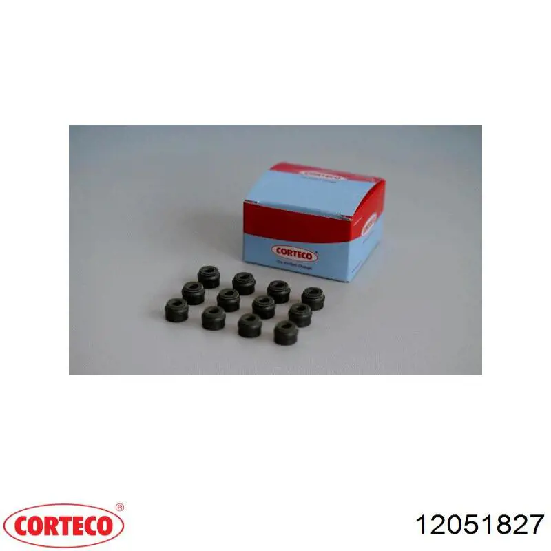 12051827 Corteco сальник клапана (маслознімний, впуск/випуск, комплект на мотор)
