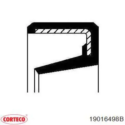 Купити 19016498B Corteco Сальник передньої маточини