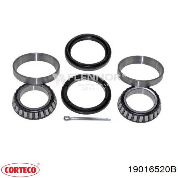 Сальник передньої маточини, зовнішній Corteco 19016520B ціна, від 4.97 USD