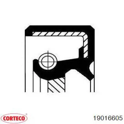 Сальник колінвала двигуна, задній Corteco 19016605 ціна, від 4.37 USD