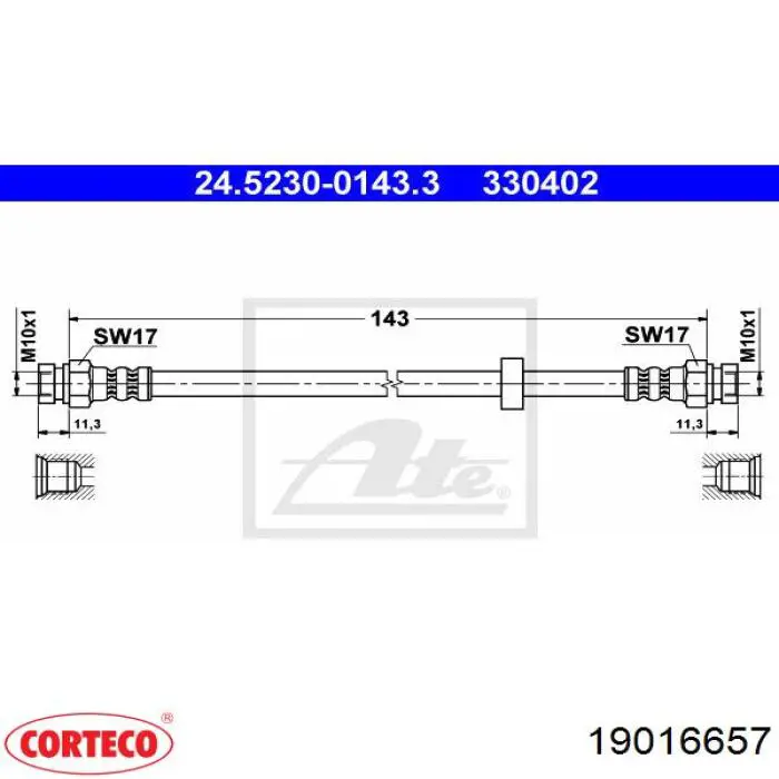  19016657 Corteco