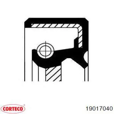 Сальник піввісі заднього моста, внутрішній 19017040 Corteco