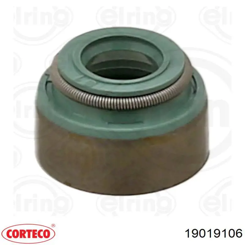 19019106 Corteco сальник клапана (маслознімний, впуск/випуск)