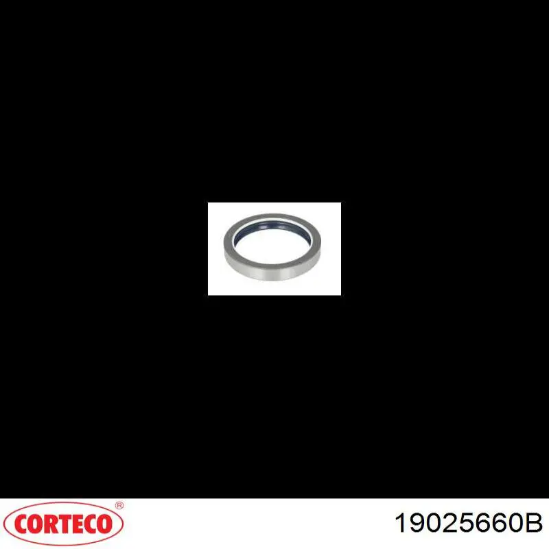 Сальник задньої маточини Corteco 19025660B ціна, від 4.48 USD