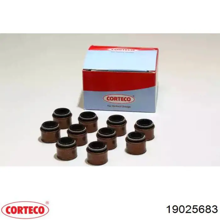 Сальник клапана (маслознімний), впуск/випуск, комплект на мотор Corteco 19025683 ціна, від 4.89 USD